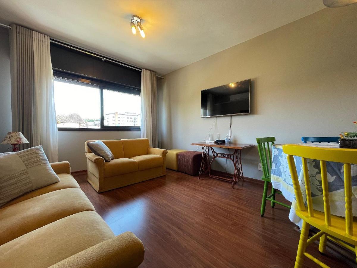 Apartamento Oppitz - No Coracao De Gramado Junto Da Rua Cobertaアパートメント エクステリア 写真